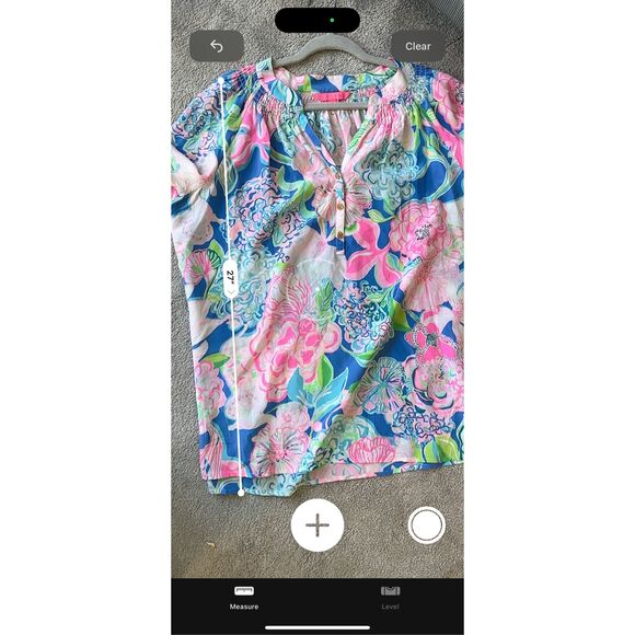 NWOT LILLY PULITZER ELSA TOP -Multi Peony For Your Thoughts XL $158 F38 - Picture 11 of 11